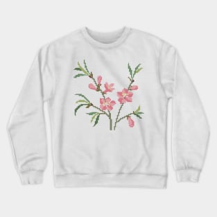 Delaware State Flower Peach Blossom Crewneck Sweatshirt